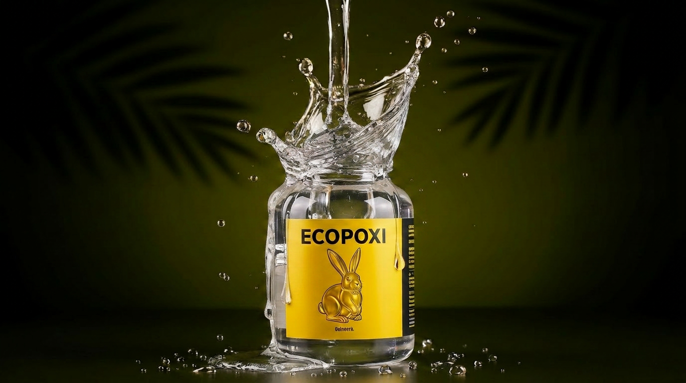 Resina epóxi Ecopoxi cristalina premium